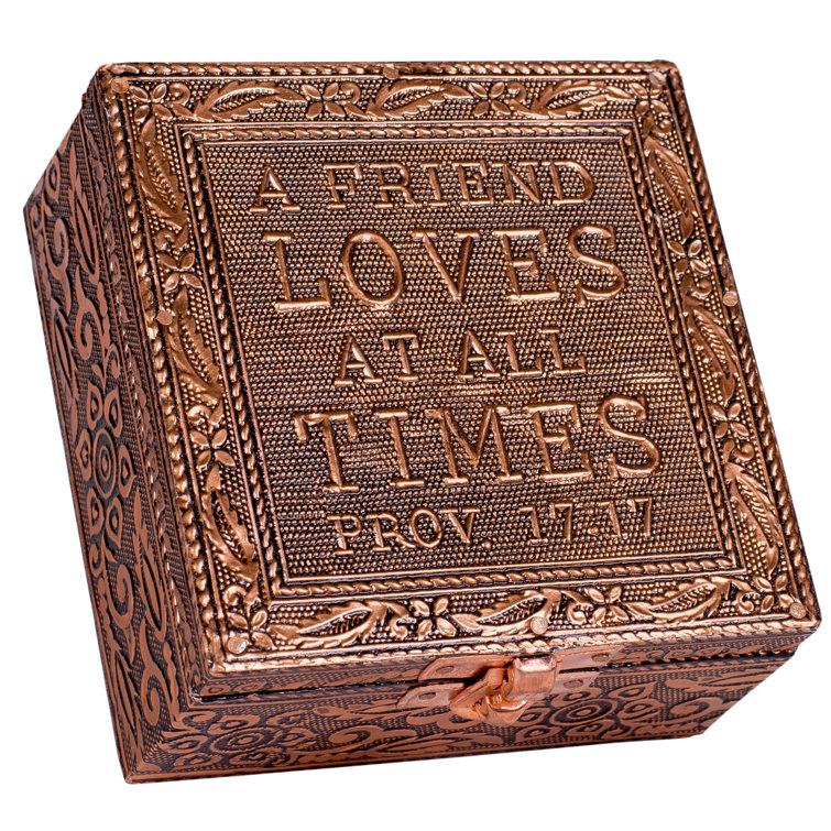 Red Barrel Studio® Petersfield Metal Keepsake Box & Reviews Wayfair